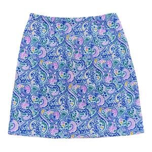 Boden Terezza Textured Paisley Print Mini Skirt Fully Lined Women’s Size 4